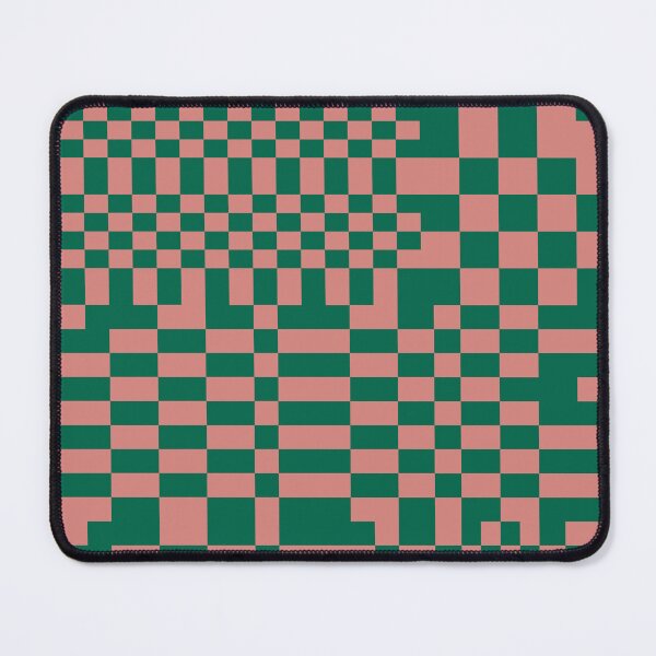 Item preview, Checkerboard Pattern - Green Pink designed and sold by technicolorable_art.