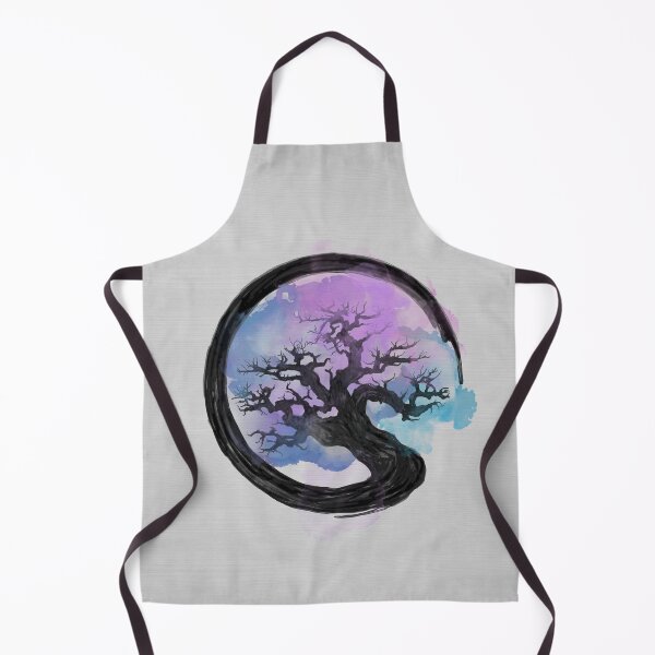 Item preview, Enso Zen Circle and Bonsai Tree Alcohol Ink designed and sold by k9printart.