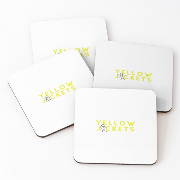 Item preview, YellowJackets Design Symbol Typography Sticker designed and sold by DispoDesigns.