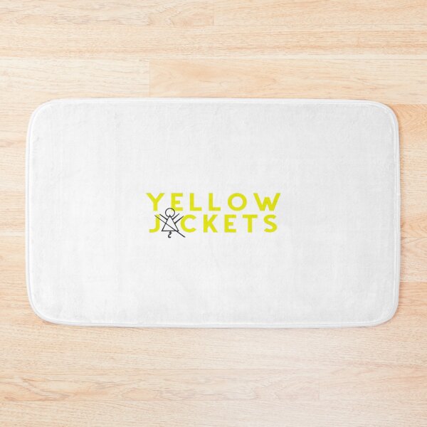 Item preview, YellowJackets Design Symbol Typography Sticker designed and sold by DispoDesigns.