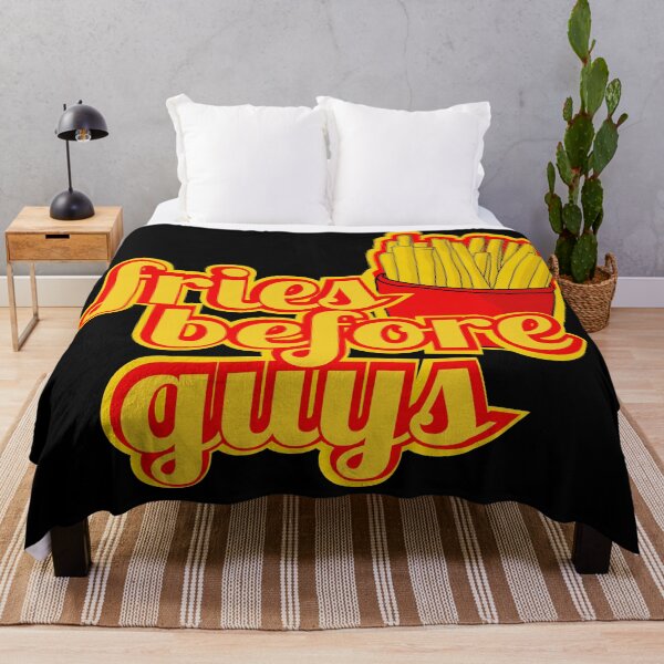 Item preview, Fries Before Guys-funny fast food- fry lovers-french fry and junk food lover designed and sold by Rajpramanik.