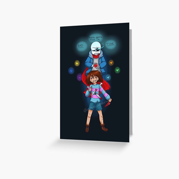 Chara, Undertale Greeting Card for Sale by probably-wicked