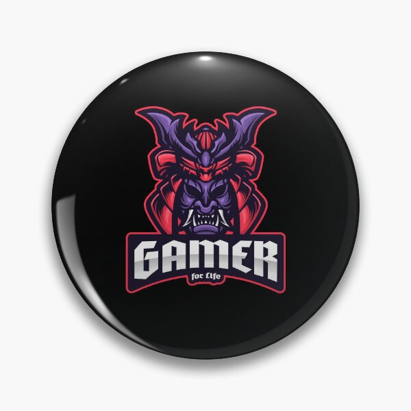 Artikelvorschau, Gamer for Life mit coolem Samurai-Helm entworfen und verkauft von PRIVARSHU.