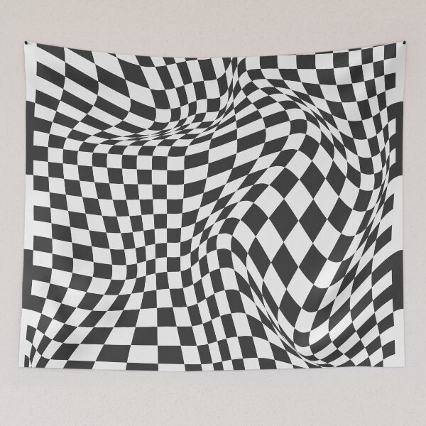 Item preview, Checkerboard Pattern - Black and White designed and sold by technicolorable_art.