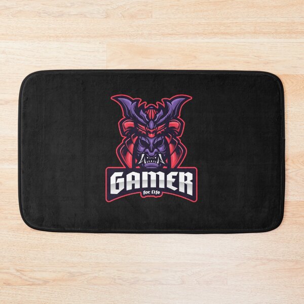 Item preview, Gamer for Life with Cool Samurai Helmet designed and sold by PRIVARSHU.