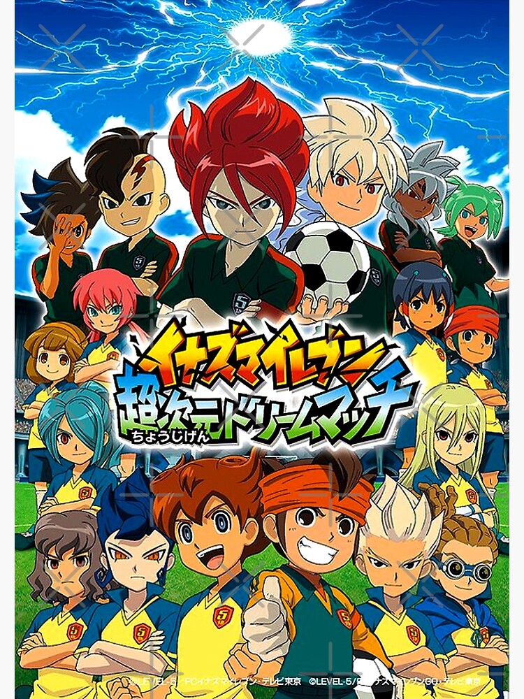 Trading Poster - Inazuma Eleven GO / Ryuuzaki Ouji & Miyabino Reiichi &  Mikado Haruma
