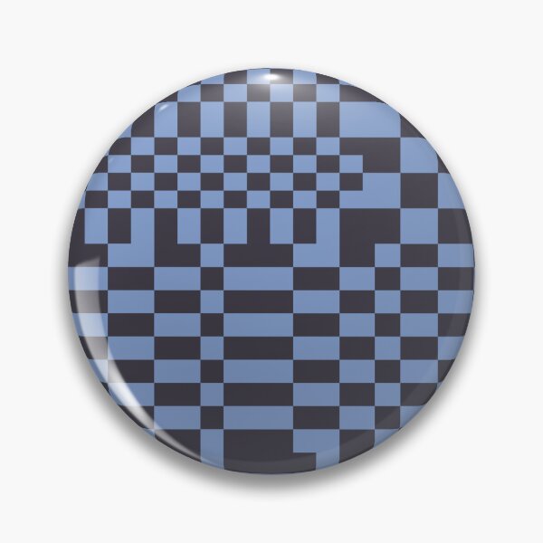 Item preview, Checkerboard Pattern - Black Blue 2 designed and sold by technicolorable_art.