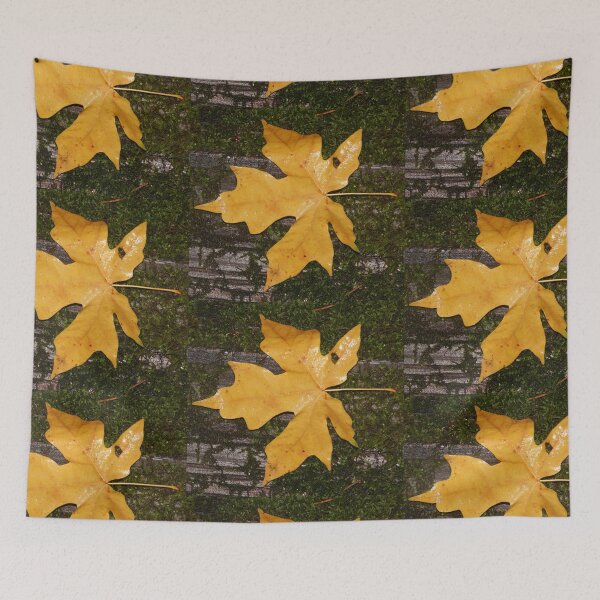 Item preview, Autumn Leaves on a Mossy Forest Floor designed and sold by Wernher Krutein.