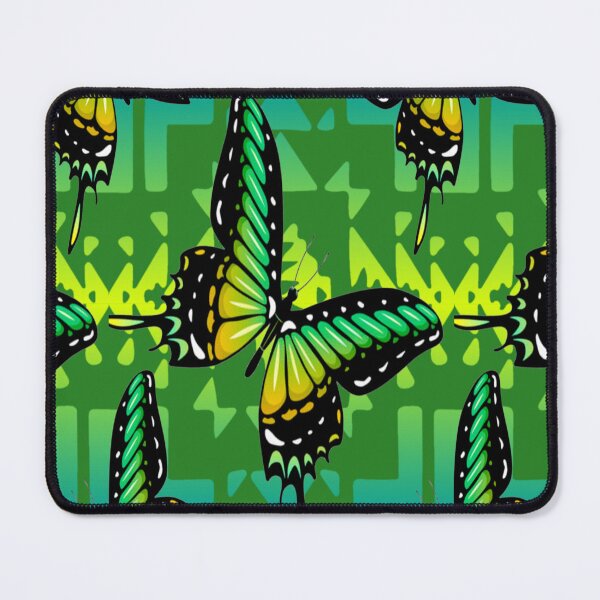 Item preview, Green / Yellow  /Native Butterfly Design  designed and sold by JMWCD.