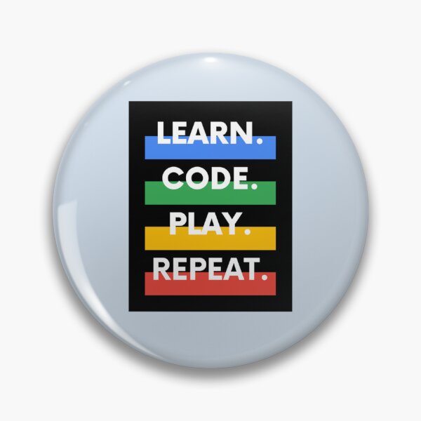 Item preview, Best Seller Learn. Code. Play. Repeat. For Programmers Essential T-Shirt designed and sold by ThomasKusche.
