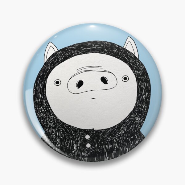 Item preview, Piglet in a raincoat designed and sold by dariaikuznets.