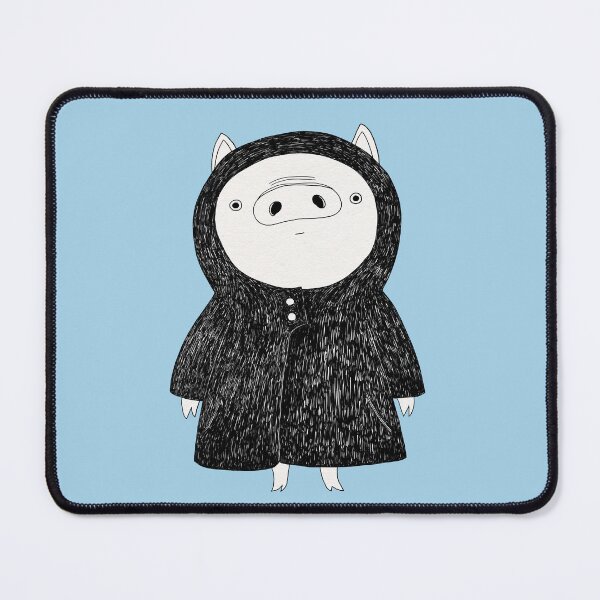 Item preview, Piglet in a raincoat designed and sold by dariaikuznets.