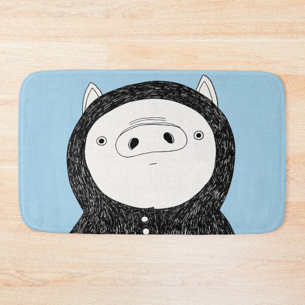 Item preview, Piglet in a raincoat designed and sold by dariaikuznets.
