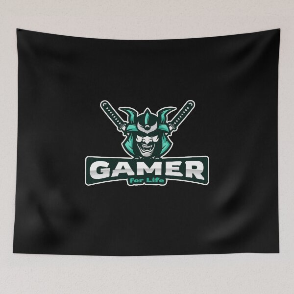 Item preview, Gamer for Life with Ancient Samurai Squad designed and sold by PRIVARSHU.