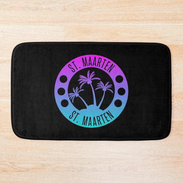 Item preview, St. Maarten Purple and Blue Gradient  | Sint Maarten | Saint Martin | Vacation, holiday trip, Travel gifts designed and sold by Violet Treasures.