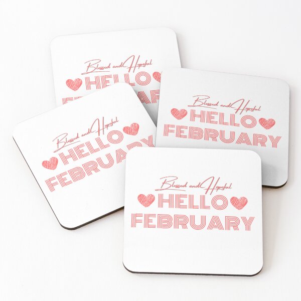 Item preview, Inspirational Hello Months - Hello February  designed and sold by mindmaster007.
