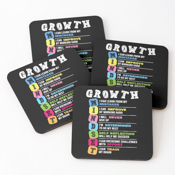 Item preview, Growth Mindset Classroom Brain Motivation Entrepreneur Quote designed and sold by korgiedjp.