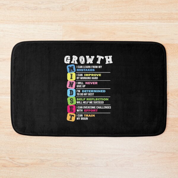 Item preview, Growth Mindset Classroom Brain Motivation Entrepreneur Quote designed and sold by korgiedjp.