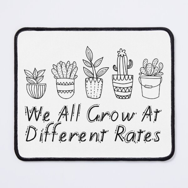 Item preview, We All Grow At Different Rates Teacher Special Education Teacher Shirt Gift For Teacher designed and sold by J-mina.