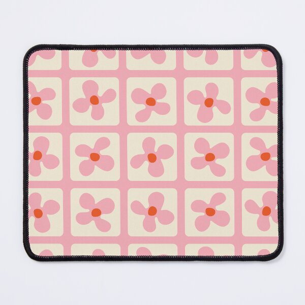 Item preview, Retro Flowers Pattern - Pink designed and sold by technicolorable_art.