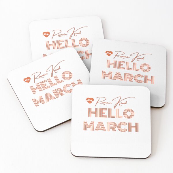 Item preview, Inspirational Hello Months - Hello March designed and sold by mindmaster007.