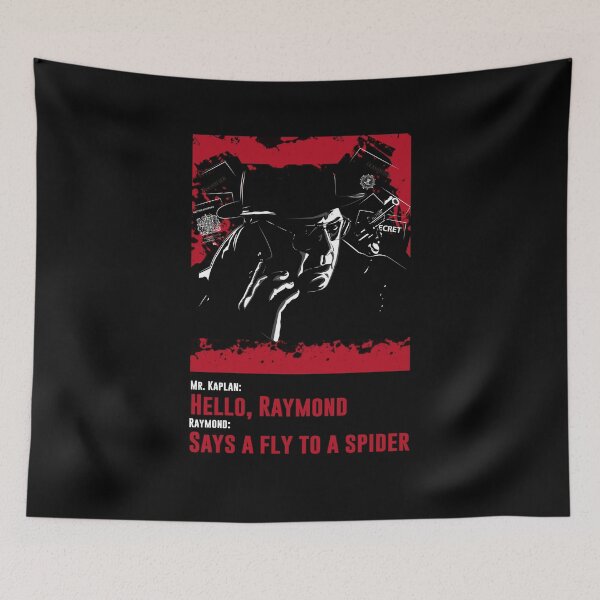 Item preview, The Blacklist Raymond Red Reddington Qute Design "Says A Fly To A Spider" designed and sold by blackwolfpixels.