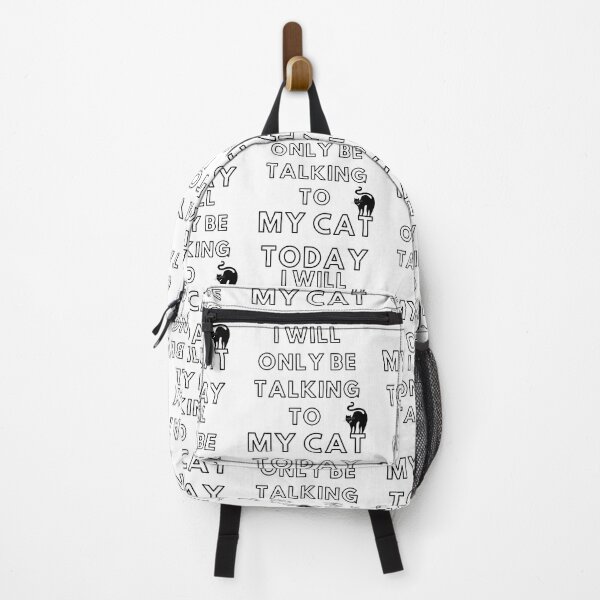 Item preview, I Will Only Be Talking To My Cat Today designed and sold by Tamas Das.