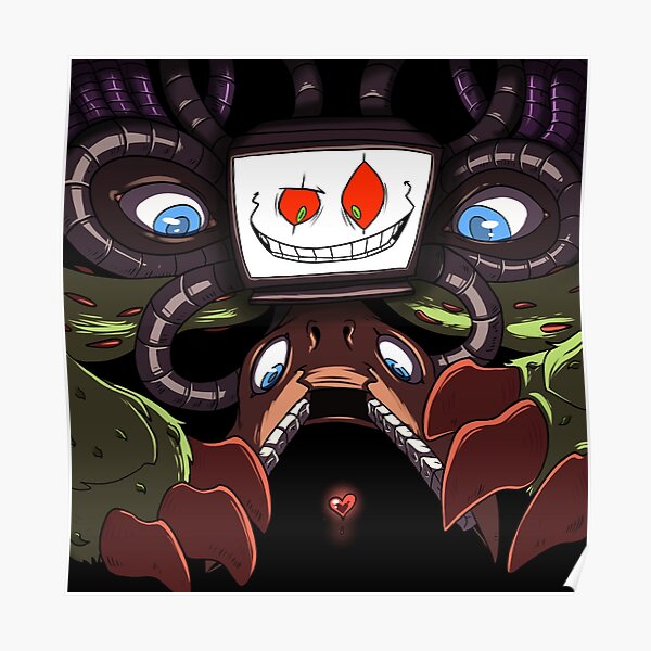Omega Flowey Posters Redbubble
