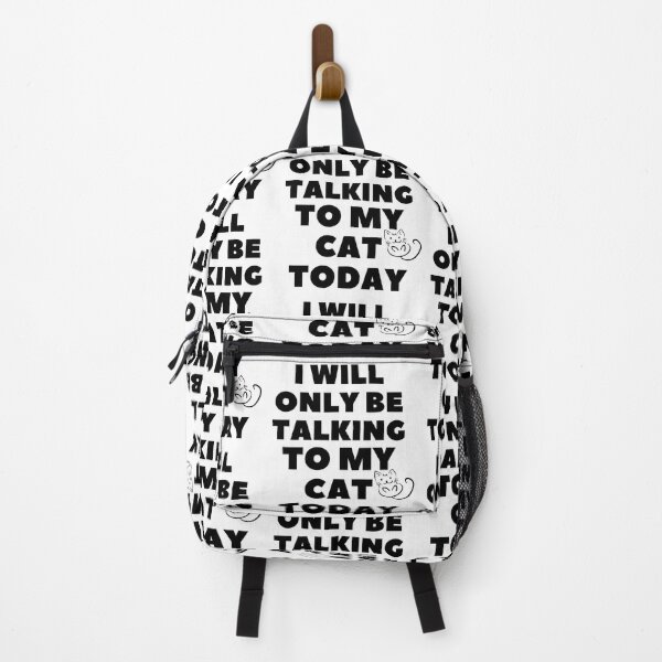 Item preview, I Will Only Be Talking To My Cat Today designed and sold by Tamas Das.