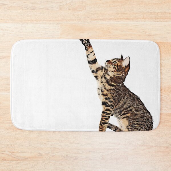Item preview, Tabby Cat Сolor print  designed and sold by artdragongift 15.
