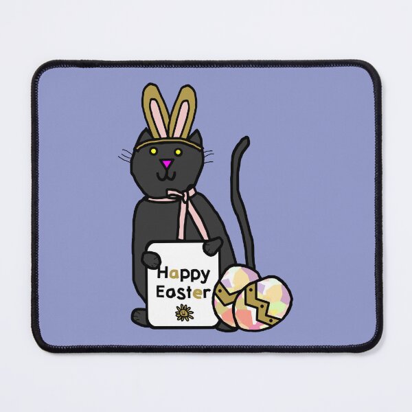Item preview, Happy Easter Bunny Ears Cat designed and sold by ellenhenry.