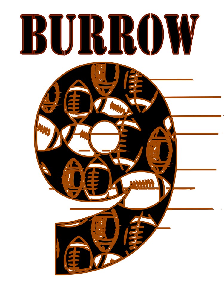 HOT!! Joe Burrow #9 AOP Cincinnati Bengals Player Football 3D T-shirt Gift