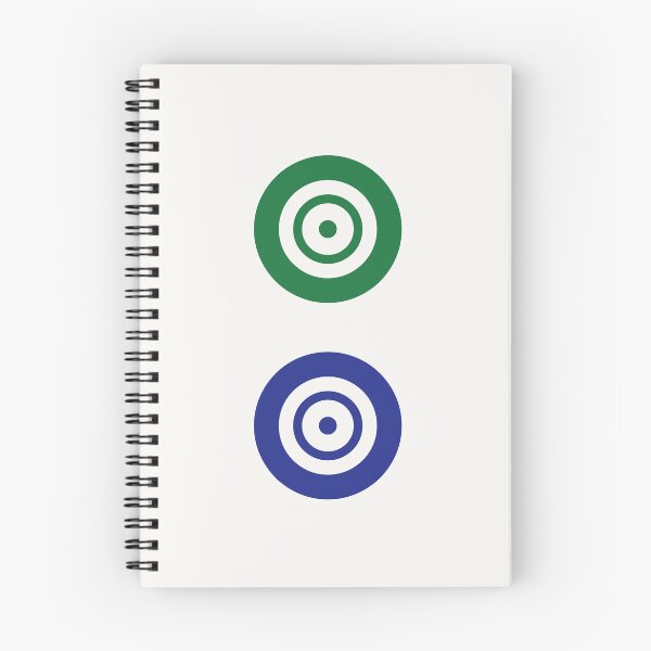 Item preview, Two Circle Wheel Dot Er Tong 筒 Tile. It's Mahjong Time! designed and sold by teeworthy.