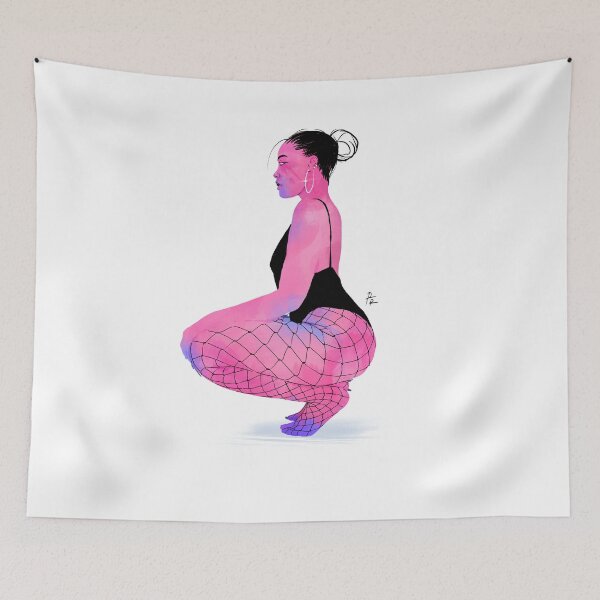Item preview, Pink fishnets designed and sold by Rickard Bengtsson.