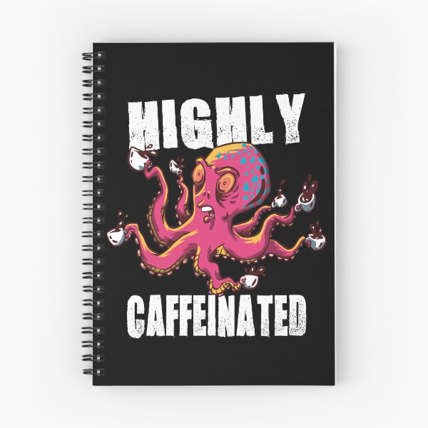 Item preview, Highly Caffeinated Octopus Art designed and sold by MrEddie10.