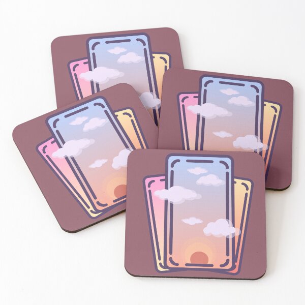 Item preview, Cards - Sunset / Dawn designed and sold by TheQuirkySide.