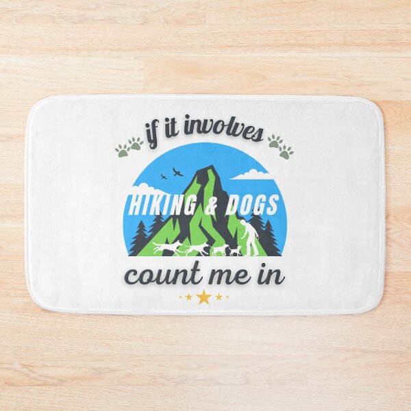 Item preview, If It Involves Hiking And Dogs Count Me In designed and sold by artistango.
