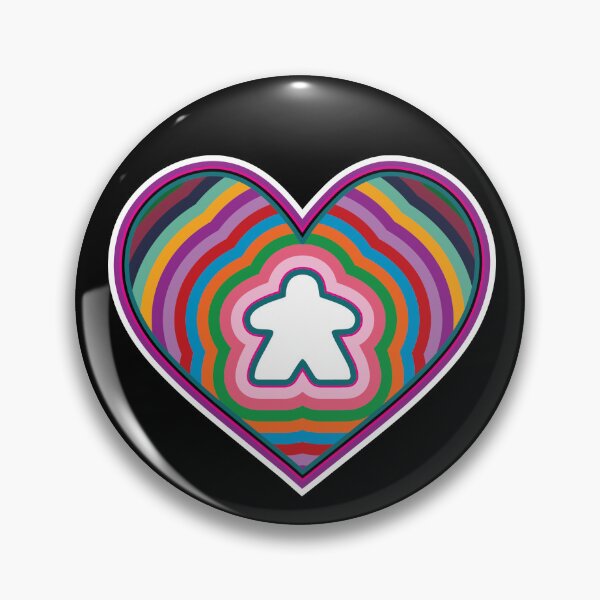 Item preview, Meeple Heart designed and sold by Black-Arts.