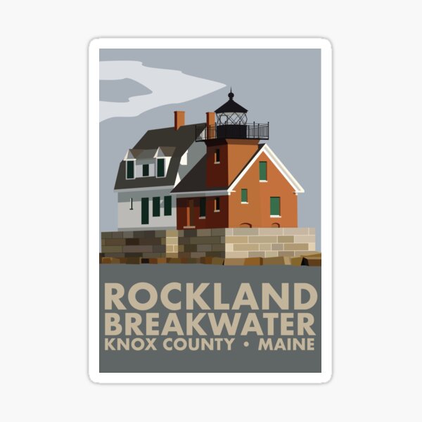 Item preview, Rockland, ME Breakwater designed and sold by HunSpen.