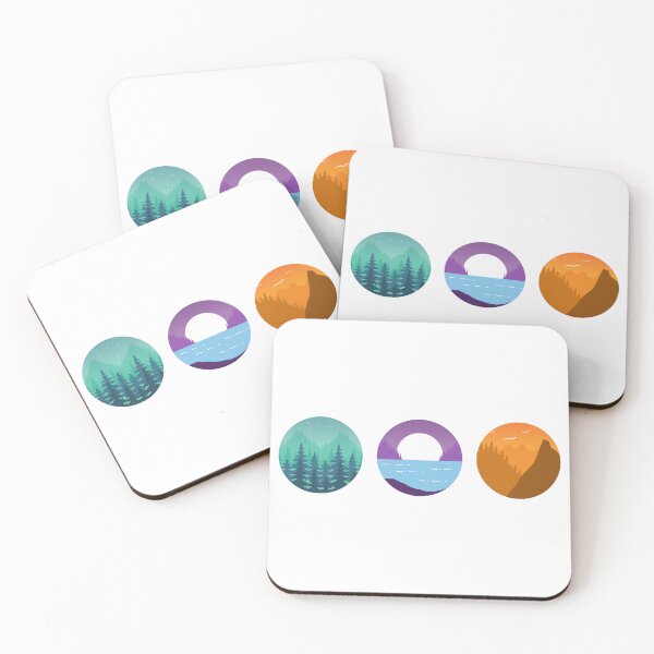 Item preview, Triple Iconic Nature View designed and sold by NekoAviatrix.