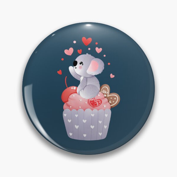 Item preview, koala cupcake  (1) designed and sold by JasiahGauge.