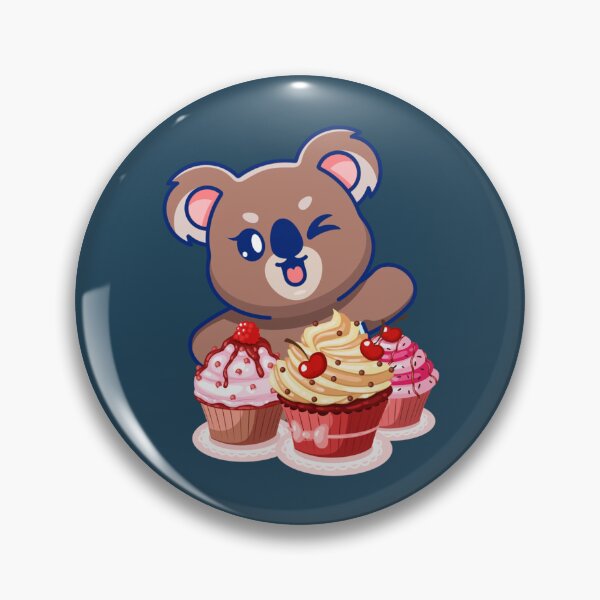 Item preview, koala cupcake  (11) designed and sold by JasiahGauge.