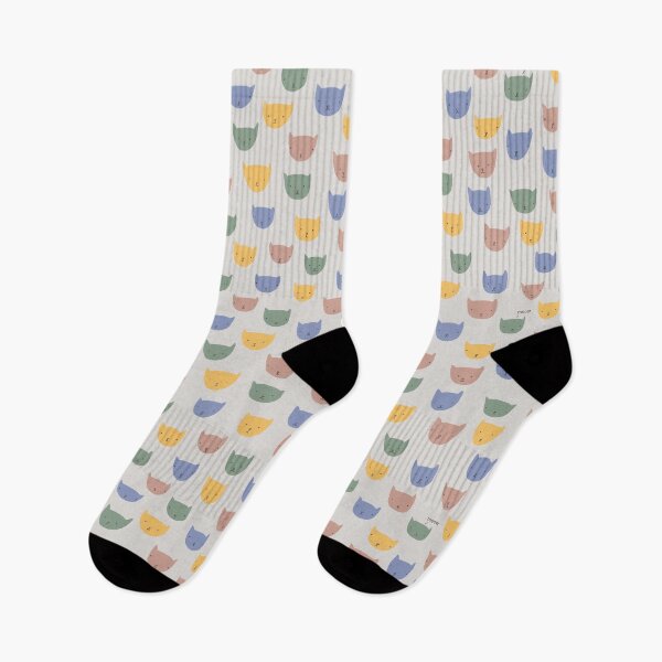 Item preview, Sprinkle cats Grey background designed and sold by ToveNordqvist.