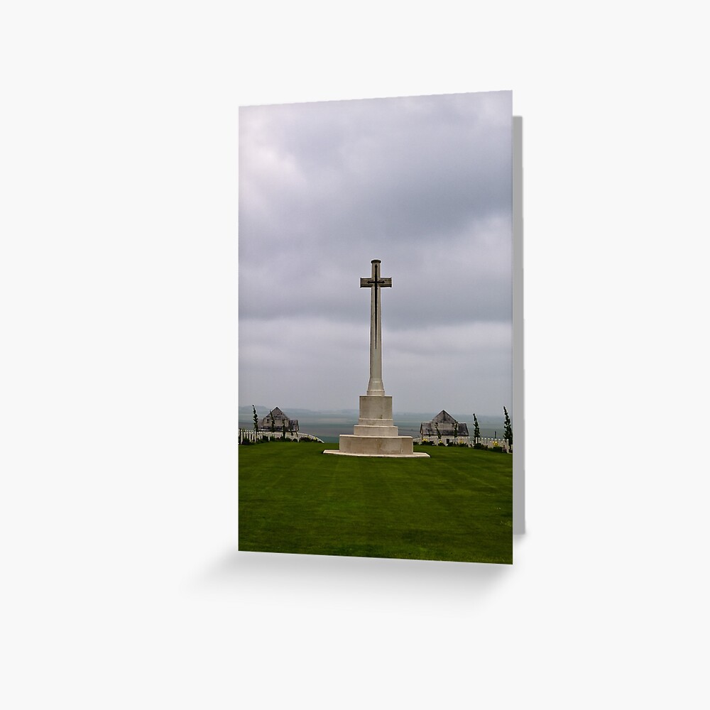 Villers Bretonneux - Australian National War Memorial - France - WW1 Greeting Card