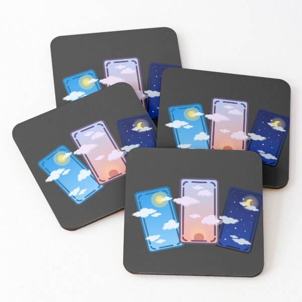 Item preview, Cards - Day, Night, Sunset/Dawn designed and sold by TheQuirkySide.