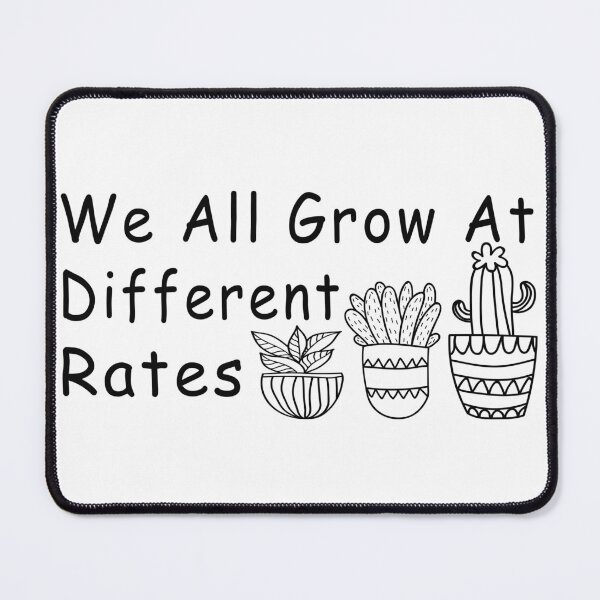 Item preview,  we All Grow At Different Rates Teacher Special Education Teacher Shirt Gift For Teacher designed and sold by J-mina.