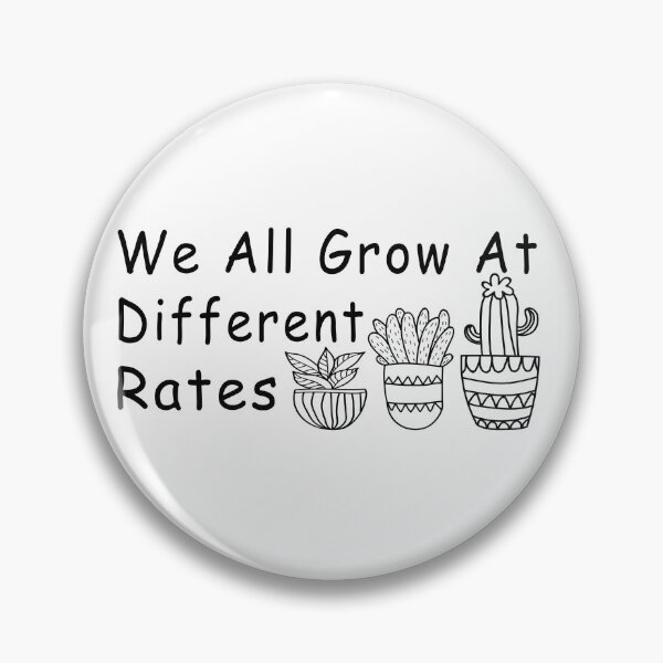 Item preview,  we All Grow At Different Rates Teacher Special Education Teacher Shirt Gift For Teacher designed and sold by J-mina.