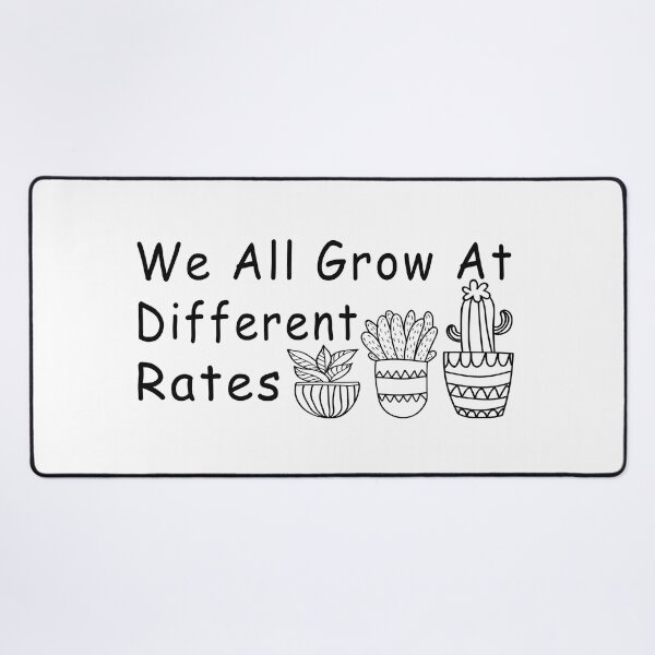 Item preview,  we All Grow At Different Rates Teacher Special Education Teacher Shirt Gift For Teacher designed and sold by J-mina.