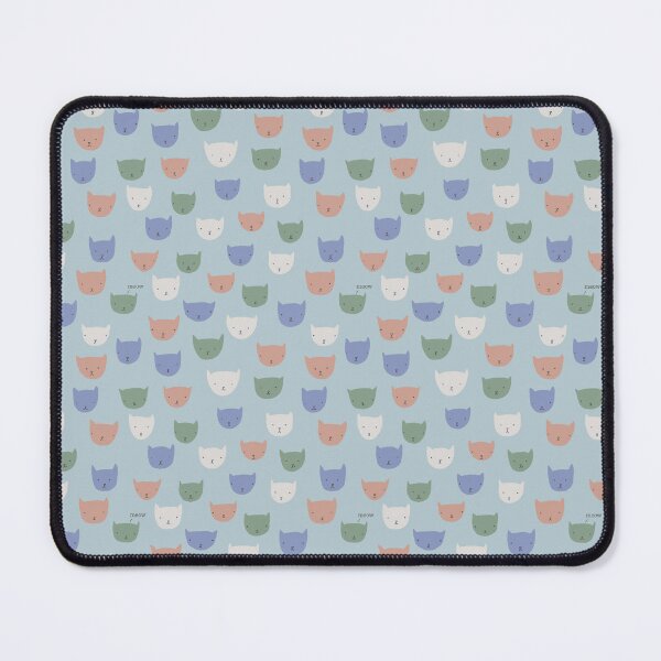 Item preview, Sprinkle cats Blue background designed and sold by ToveNordqvist.