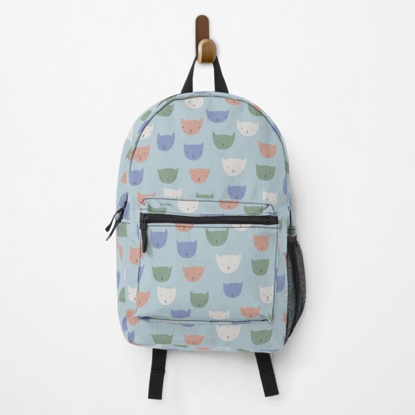 Item preview, Sprinkle cats Blue background designed and sold by ToveNordqvist.